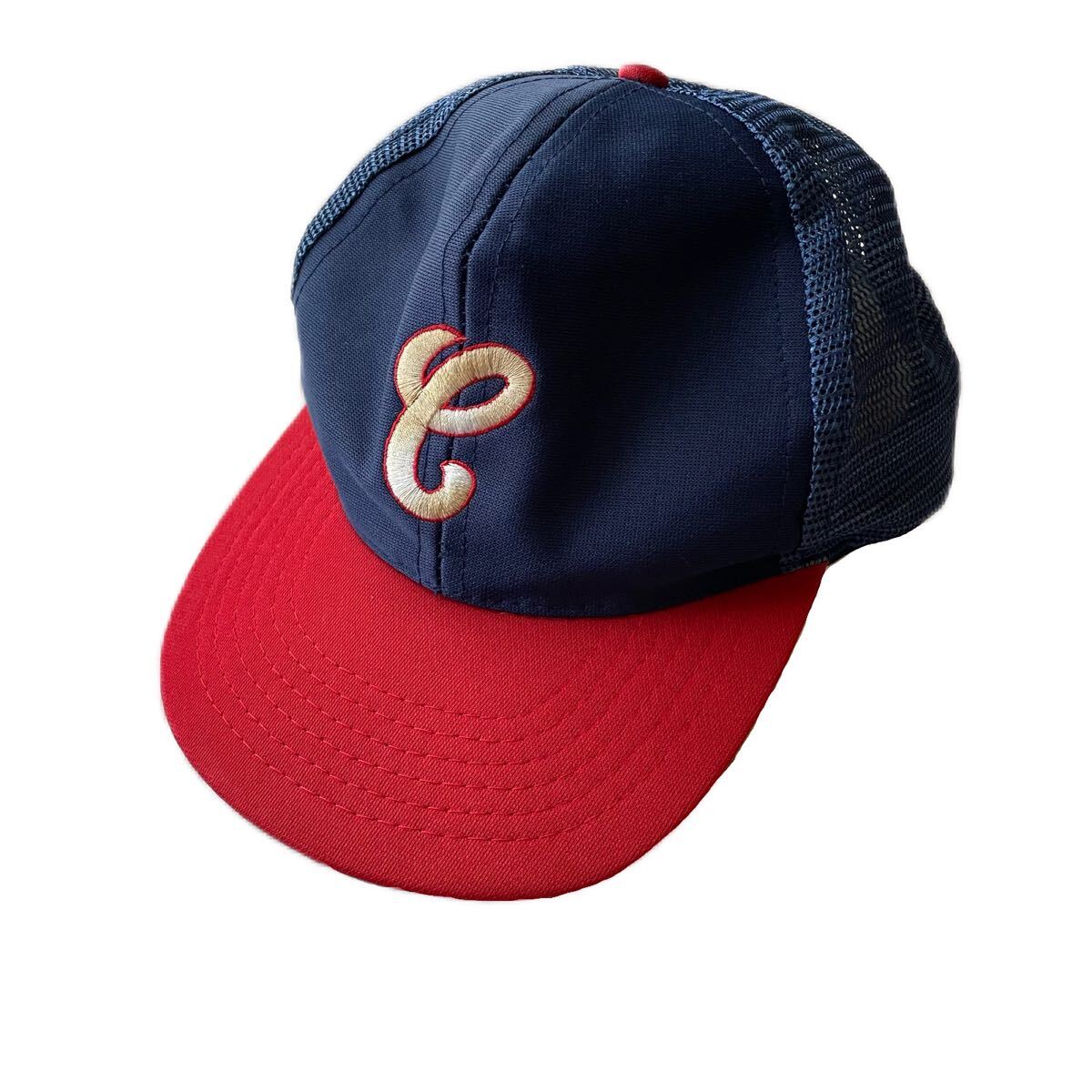 80s 90s 台湾製 MLB メジャー キャップ スナップバック 帽子 メッシュ トラッカー ニューエラ アメリカ つば裏緑 ヴィンテージ ビンテージ拍卖