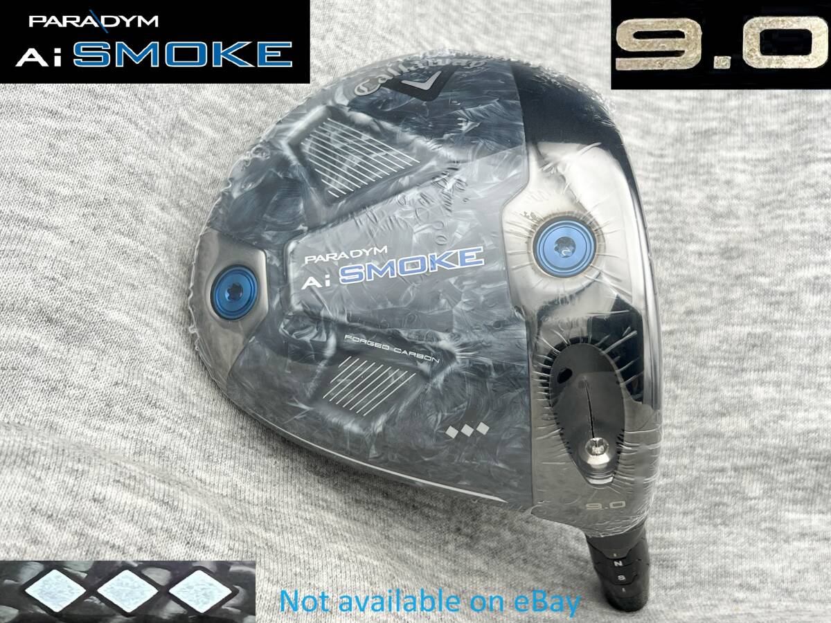 ★CT256★ ツアー支給品 TCシリアル PARADYM Ai SMOKE TRIPLE DIAMOND ◆◆◆ 9.0 (リアル9.1°) PROTO パラダイム スモークトリプルダイヤ拍卖