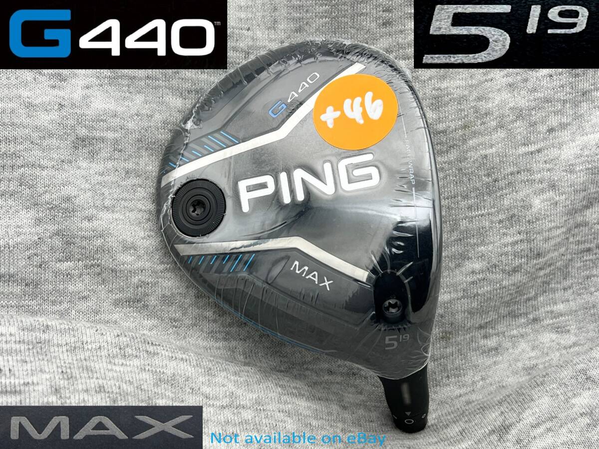 CT246 ツアー支給品 WRX PROTO PING G440 MAX 5W 19°(リアル 18.75°) スペックシート付き TOUR ISSUE拍卖