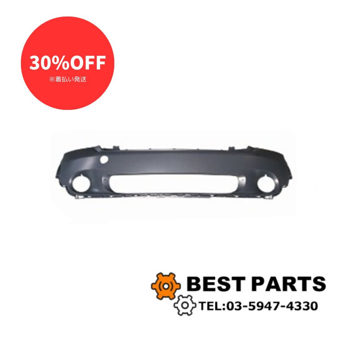 セール品 着払い 新品 BMW MINI フロントバンパー R60 61 Cooper One 51119807196 社外品拍卖