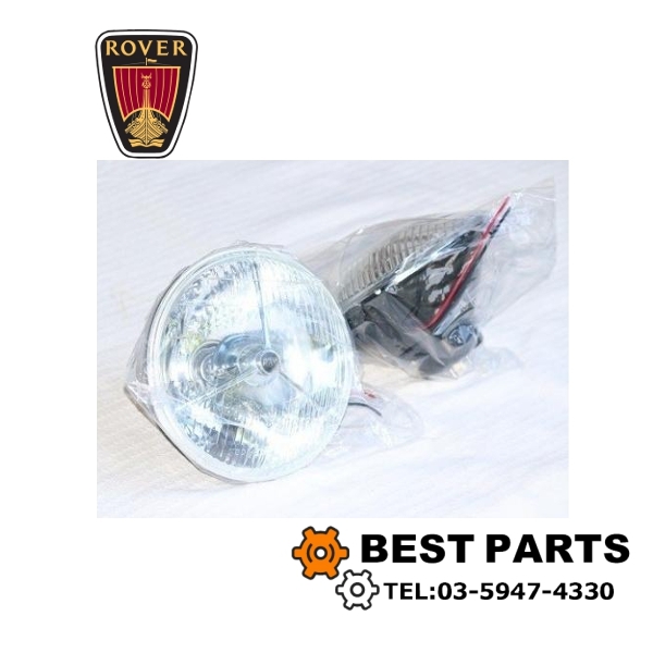 新品 ローバーミニ スリーポイント P700 H4ヘットランプセット バルブ付き リプロダクト商品 2個セット 左側通行用レンズカット拍卖
