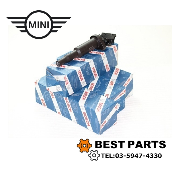 新品 BMW MINI イグニッションコイル ダイレクト R55 56 57 58 59 60 純正OEM BOSCH 12137575010/12138616153/12138657273 4本セット拍卖