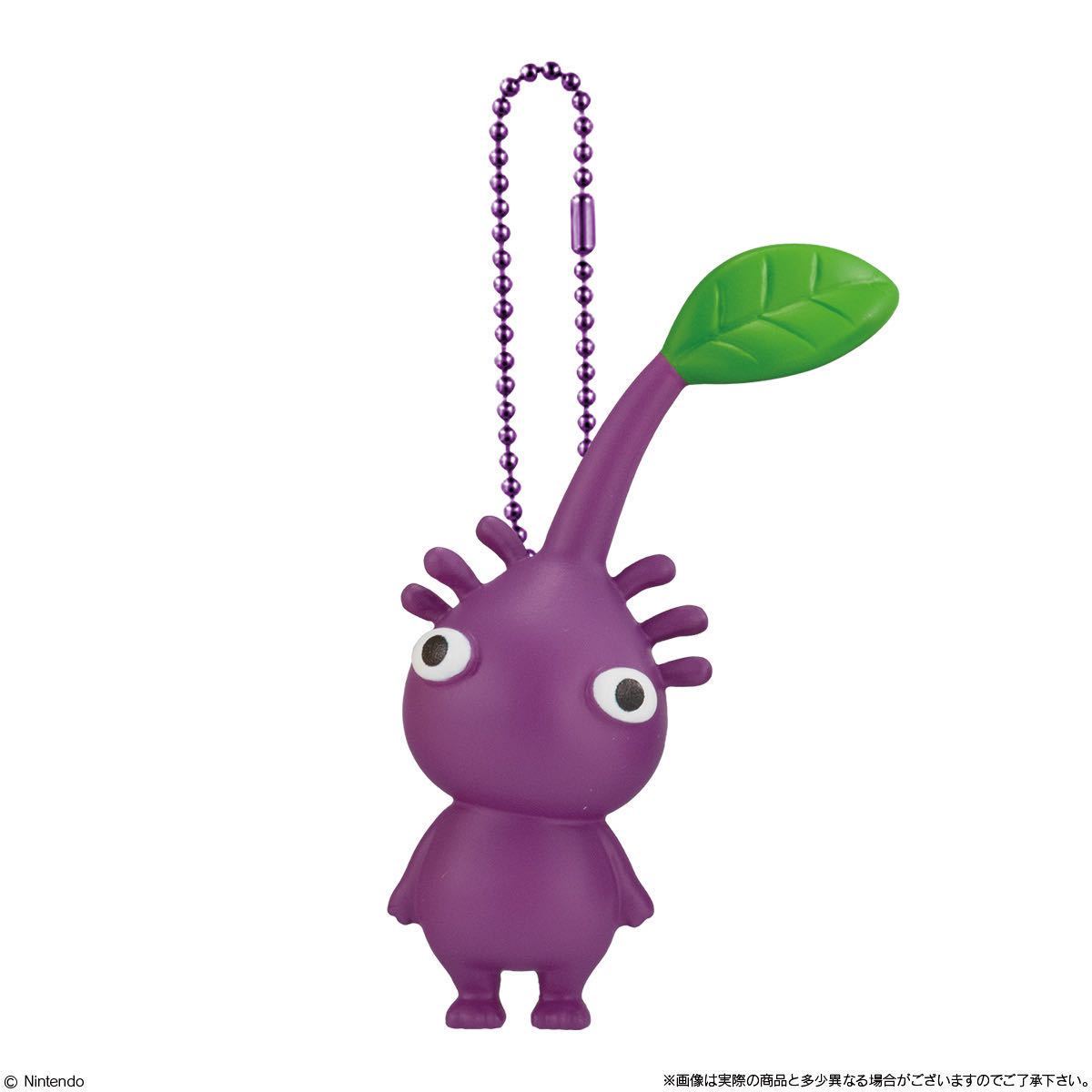 新品 未使用 ラスト バンダイ ピクミン マスコット & フルーツ グミ 紫ピクミン キーホルダー フィギュア 任天堂 最安送料230円拍卖
