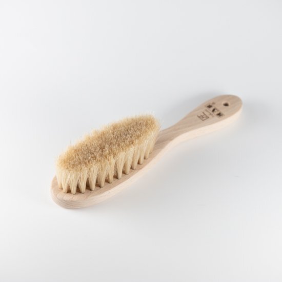 【即納】浅草アートブラシ カシミヤ用洋服ブラシ「匠」ミドルタイプ カシミヤ ほこり コート スーツ 学生服 洋服 掃除 白馬毛拍卖