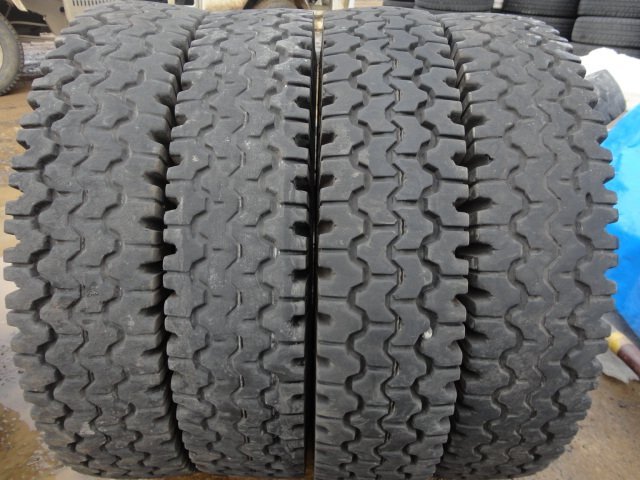 □L464 冬 フォークリフト ブリヂストン INDUSTRIAL SNOW01 5.50-15 8PLY 4本 NYLON 2021年製拍卖