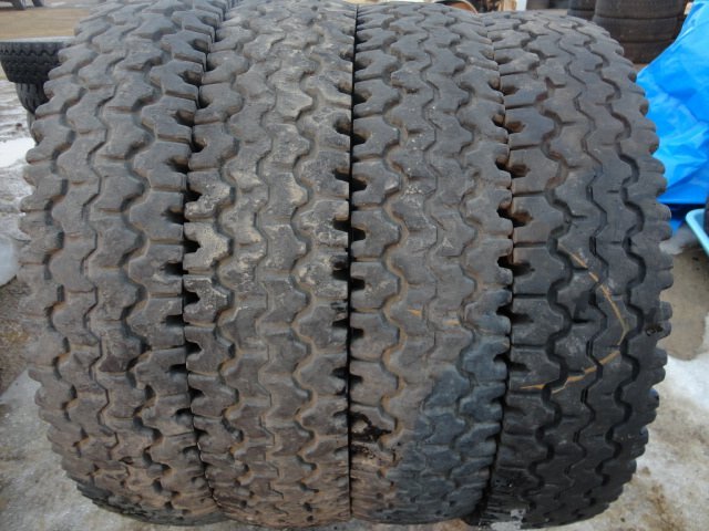 □L466 冬 フォークリフト ブリヂストン INDUSTRIAL SNOW01 5.50-15 8PLY 4本 NYLON 2022年製拍卖