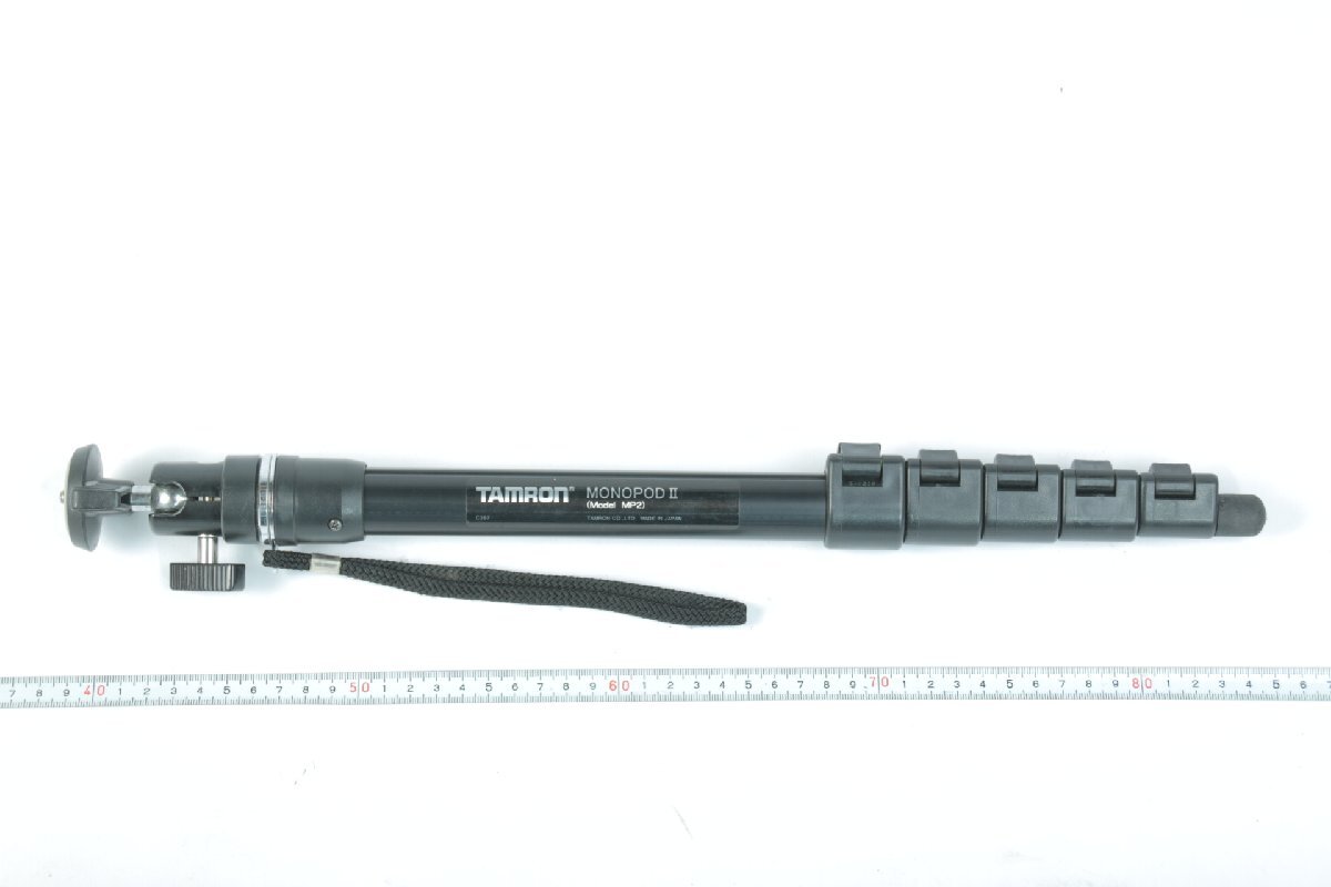 ※ 確りした造り TAMRON タムロン 一脚 モノポッド 5段 MONOPODⅡ MP2 45~150cm c0885拍卖