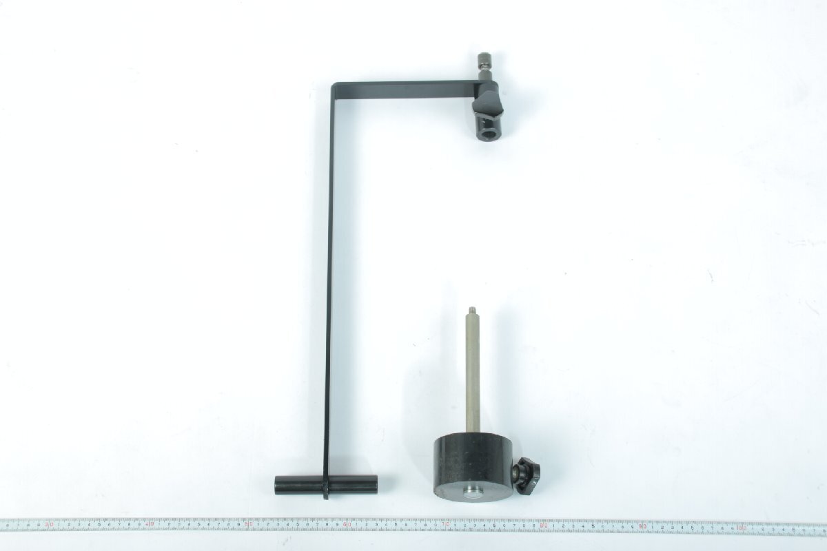 ※ パンタグラフ用 ハンドル L字 操作グリップ 黒 ブラック おもり 2.2kg付 ソフトボックス等装着時バランサー錘 c0879拍卖