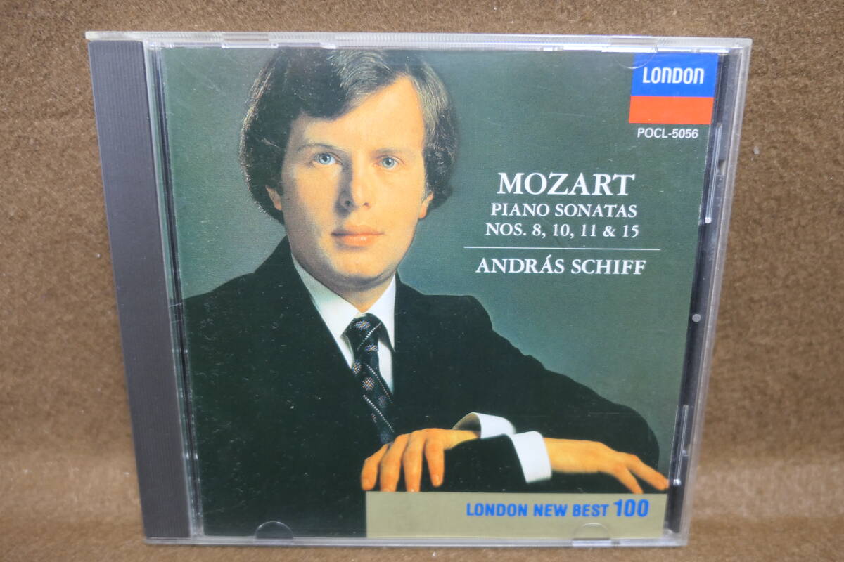 ●送料無料●中古CD● モーツァルト MOZART ピアノ・ソナタ第11・8・15 ANDRAS SCHIFF アンドラー・シフ LONDON NEW BEST 100 POCL-5056 拍卖