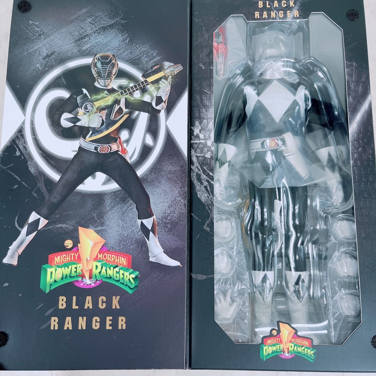 three zero パワーレンジャ ブラックレンジャー フィギュア NT326拍卖