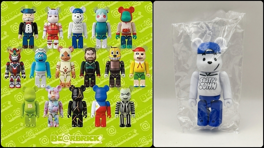 〓メディコム・トイ〓ベアブリック BE@RBRICK シリーズ49 ARTIST JOHN BE スケータージョン @フィギュア拍卖
