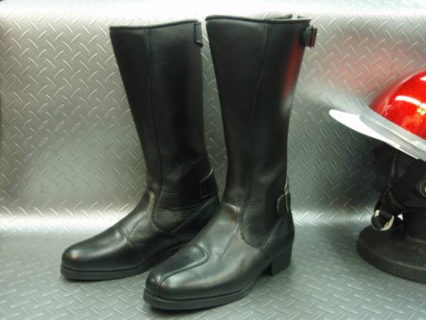 送料無料 旧車會 本革 国産 特攻 ロングブーツ BK 24.0cm 新品拍卖