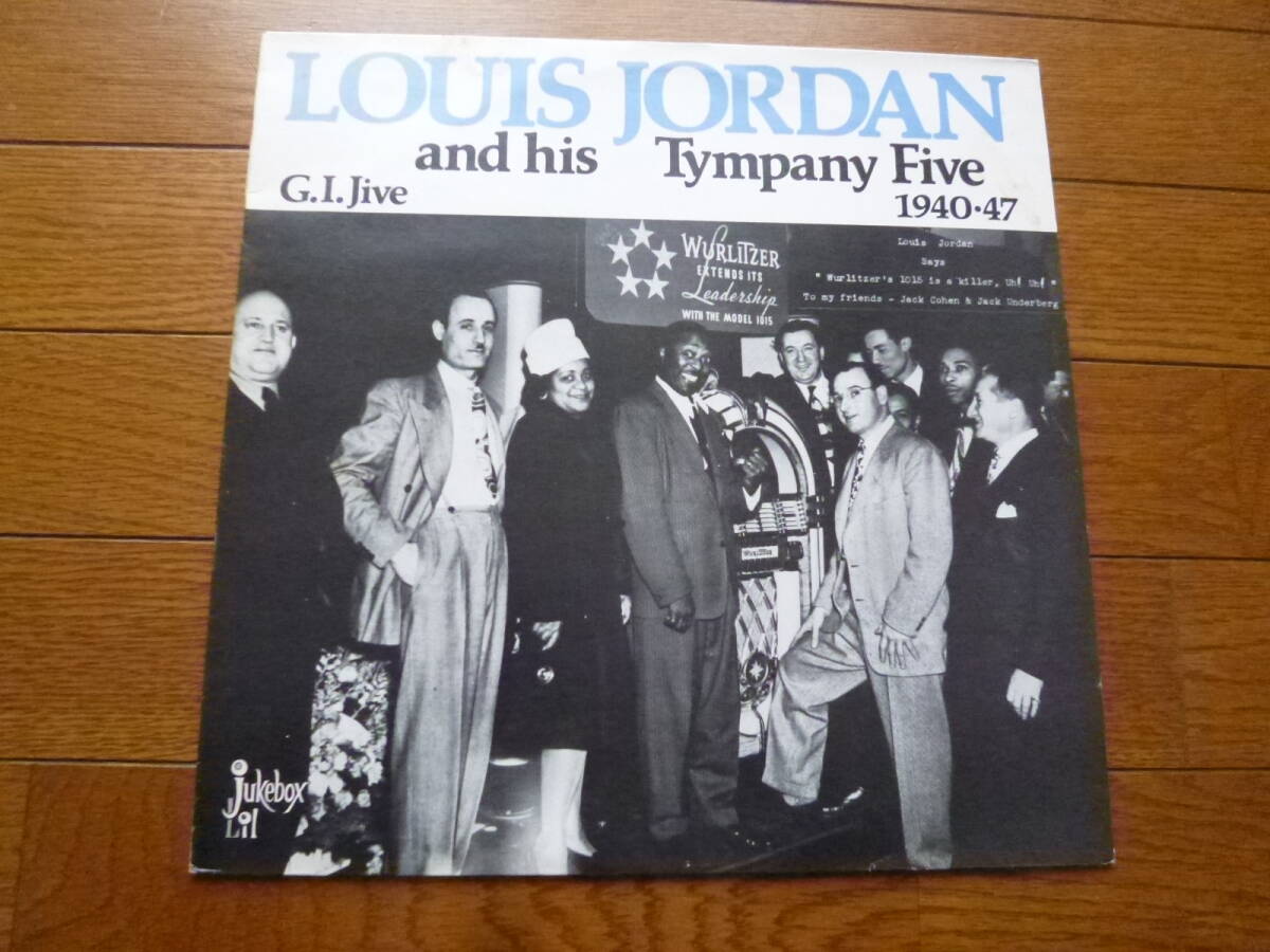 LP LOUIS JORDAN AND HIS TYMPANY FIVE / G.I. JIVE拍卖