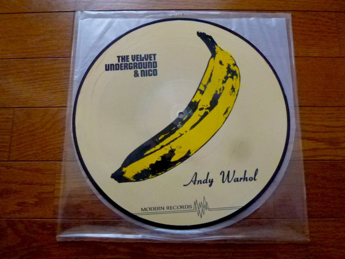 LP VELVET UNDERGROUND & NICO / PICTURE DISC / MODERN RECORDS拍卖