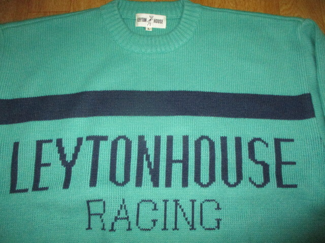 レイトンハウスレーシングチーム F1 デカロゴ 厚手セーター・ジャケット サイズL 新同美中古 デッドストック スーパーGT拍卖