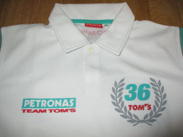 トヨタTOM'S・ペトロナスレーシング・スーパーGT・レクサス 襟付きシャツ サイズM 未使用 ジャケット拍卖
