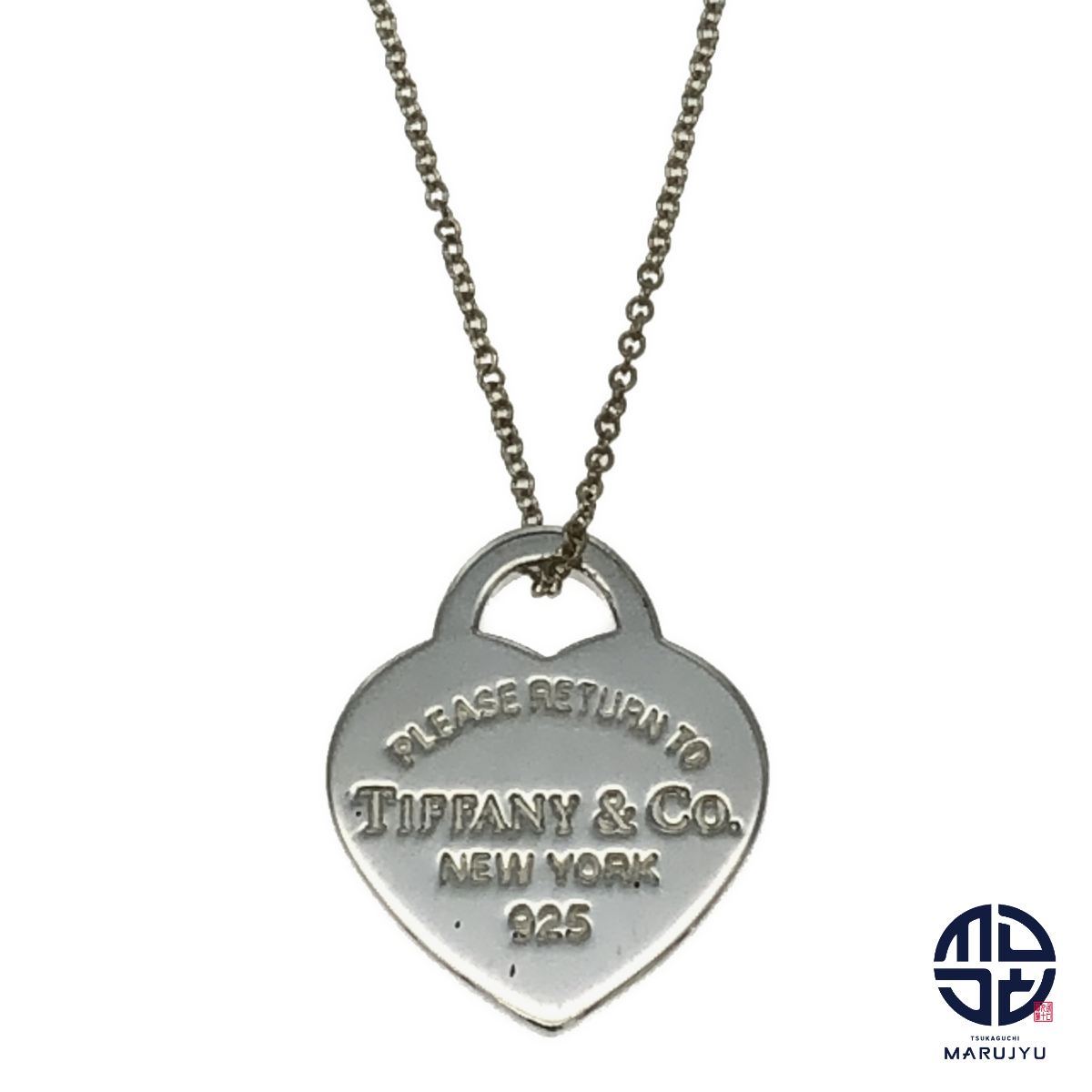TIFFANY & CO. Tiffany ティファニー 925 シルバー SILVER NEWYORK リターントゥティファニー ハート ネックレス ジュエリー アクセサリー拍卖