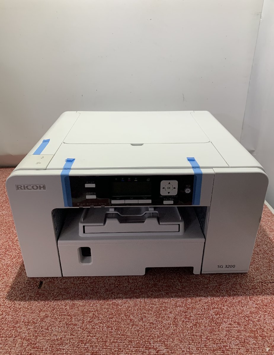 【訳あり】RICOH リコー A4 カラー ジェルジェット プリンターSG 3200 安心3年モデル拍卖