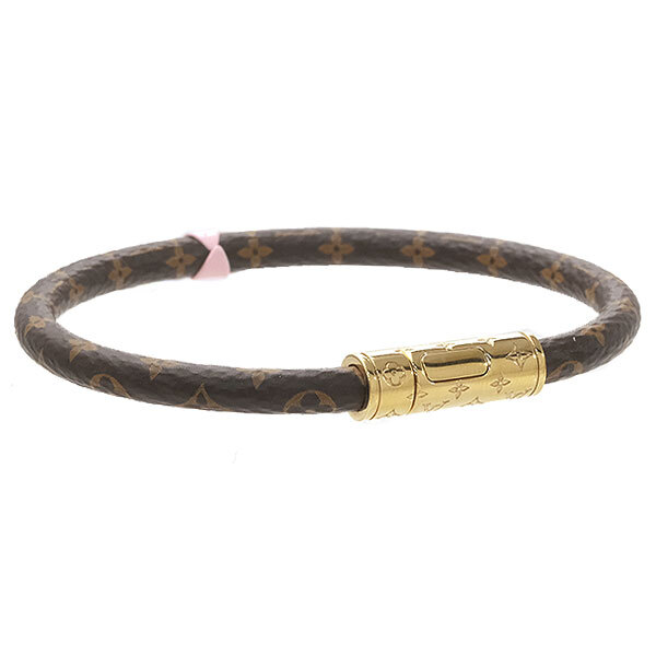 送料無料 本物 LOUIS VUITTON ルイヴィトン M6168E ブレスレット・デイリーコンフィデンシャル モノグラム レディース メンズ おしゃれ拍卖