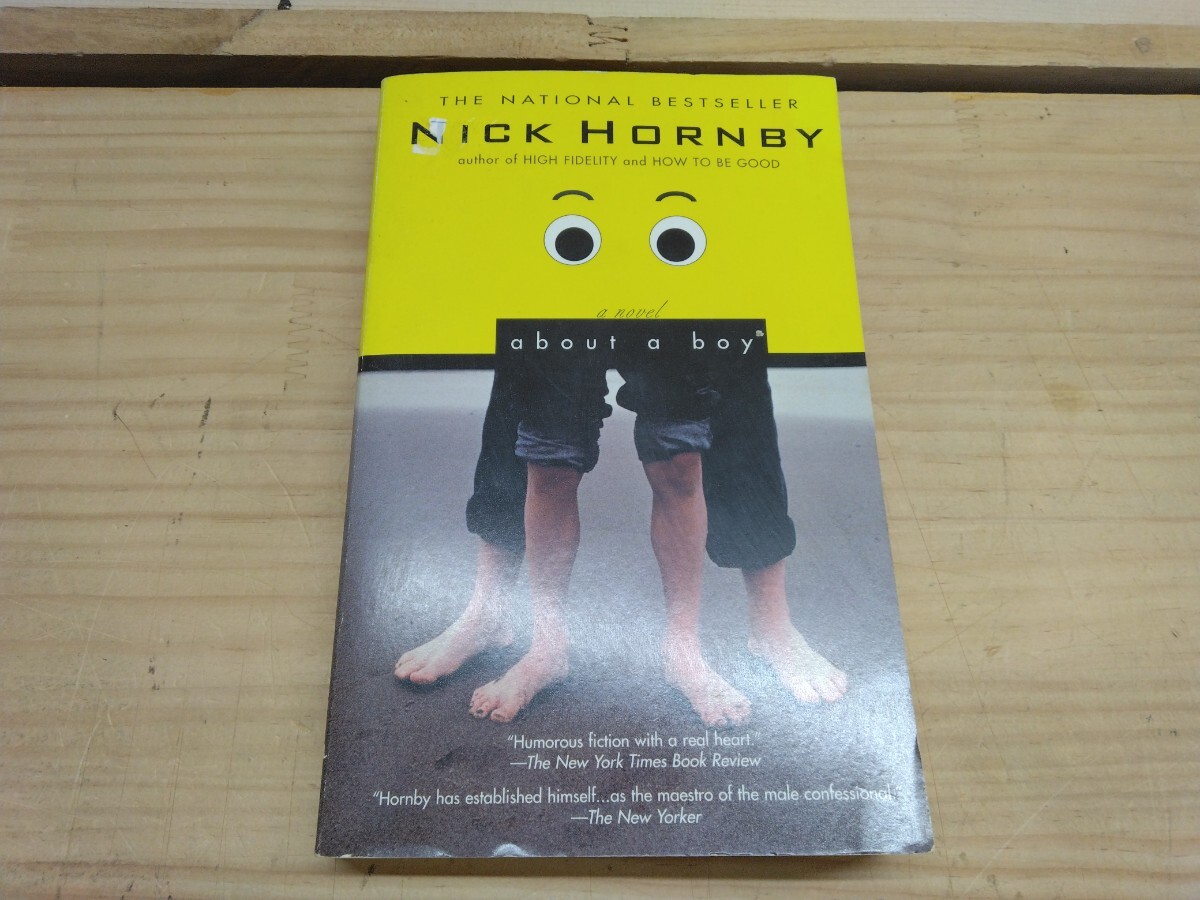U16◆洋書・英語『男の子について / ニック ホーンビー 1998年 リバーヘッド社』ニューヨークタイムズ紙 250312拍卖