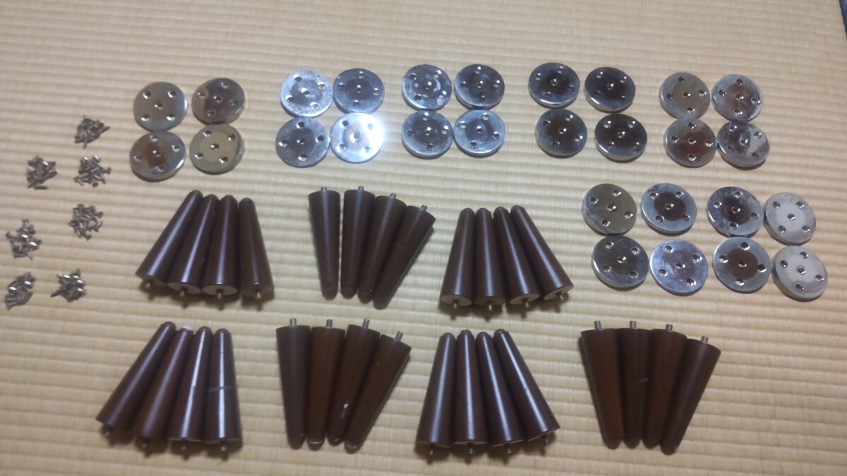 家具の脚 7台分 高さ約12.5cm拍卖