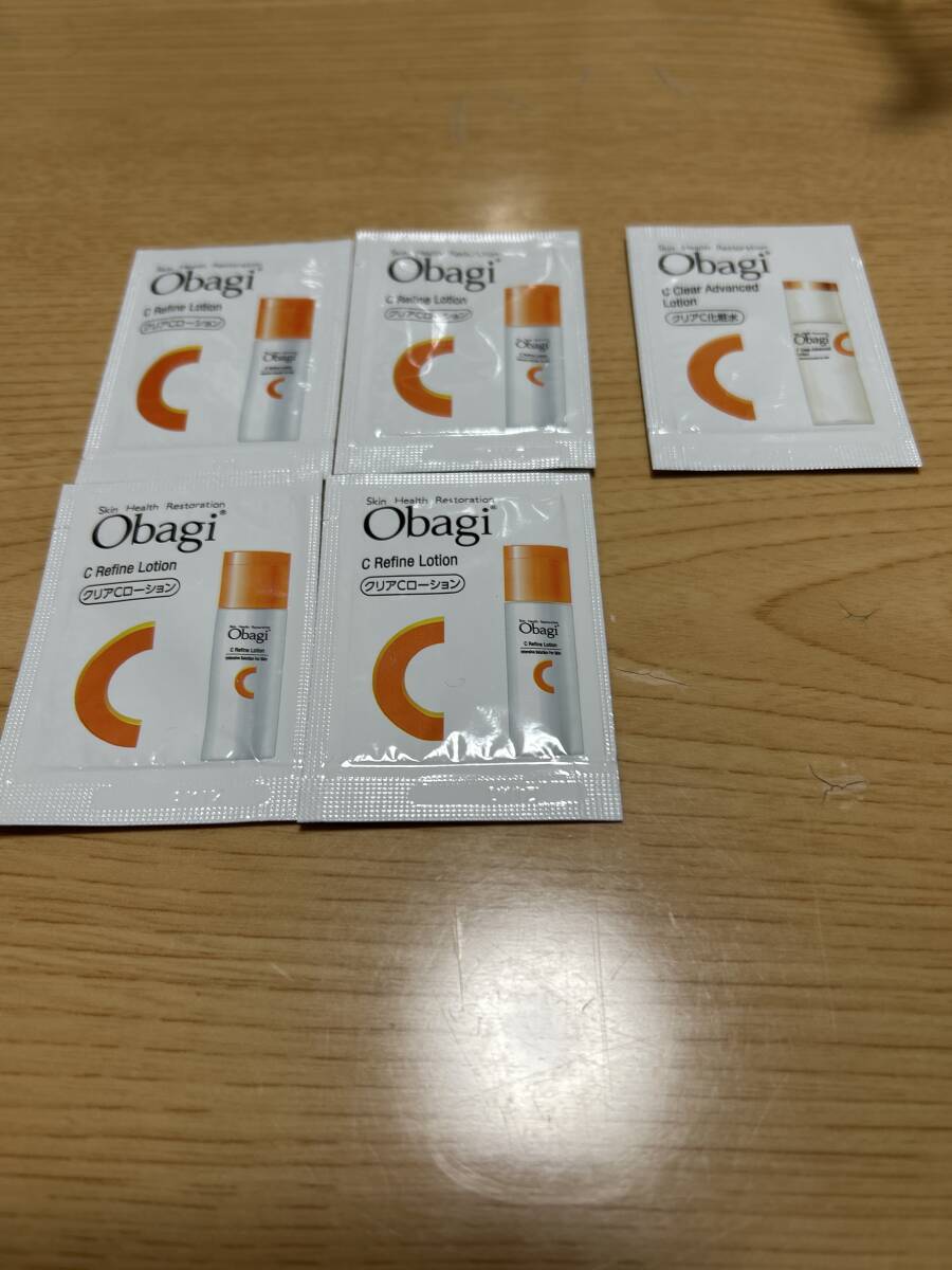 オバジ クリアCローション&クリアC化粧水 お試 クリアCローション (2ml)×4点 クリアC化粧水×1点拍卖