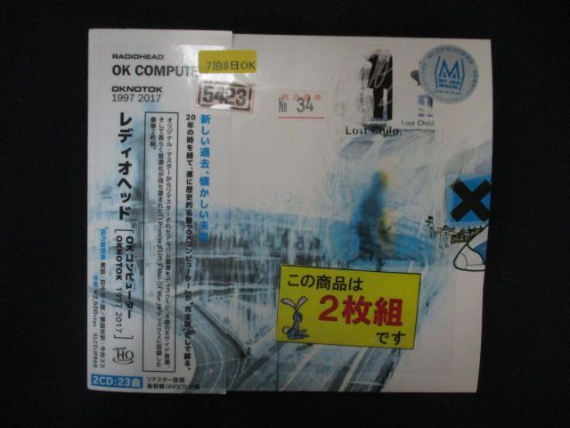 1639∴レンタル版CD OK COMPUTER OKNOTOK 1997 2017 /レディオヘッド ※ワケ有 5423拍卖