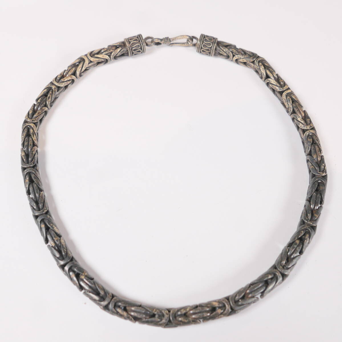 中古★アンティーク スターリングシルバー SV925 ネックレス 104.4g 首回り約40cm拍卖