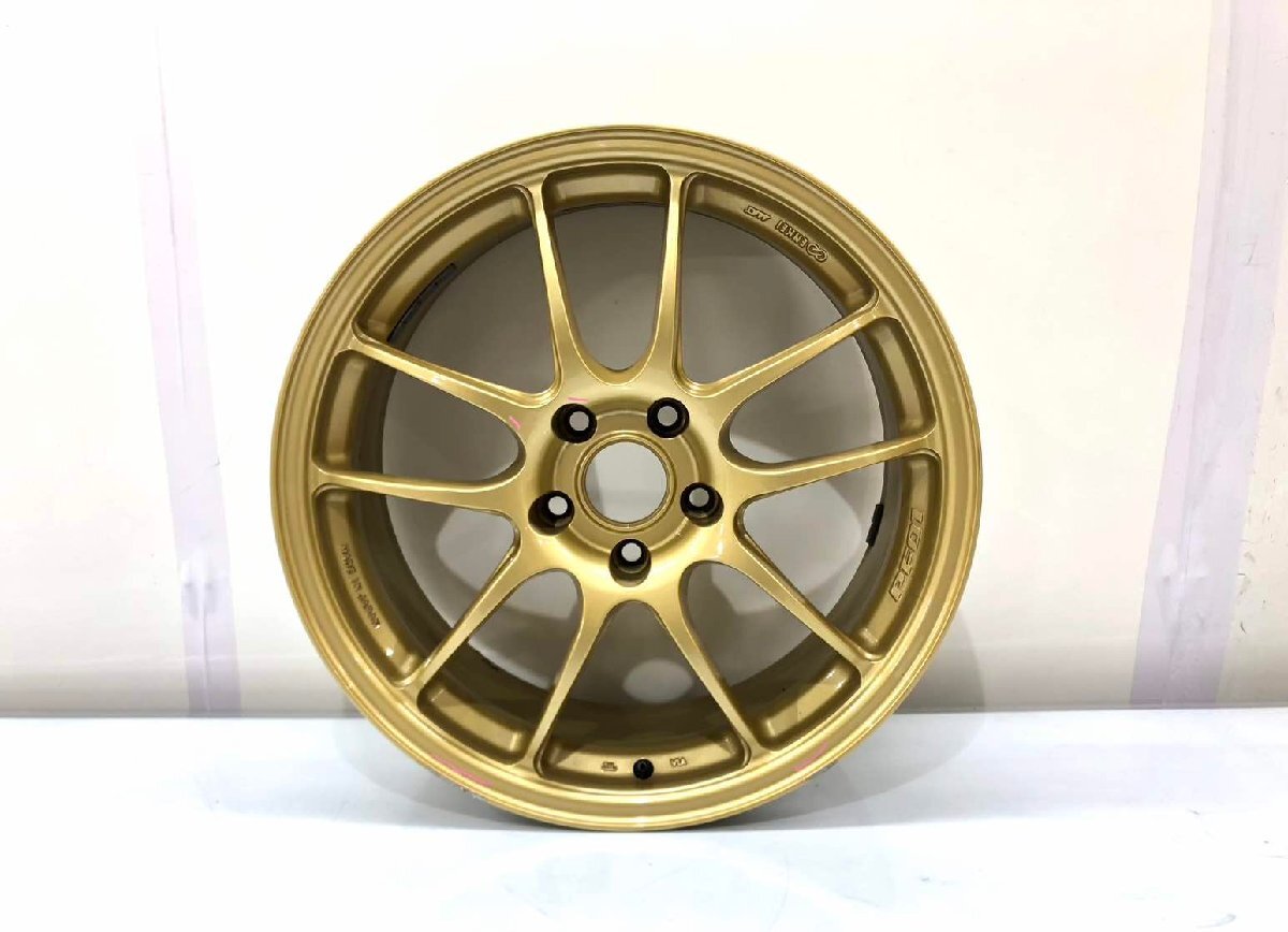 ♪社外♪ENKEI 18インチ アルミホイール 1本 ゴールド PF01(G63-59m)拍卖