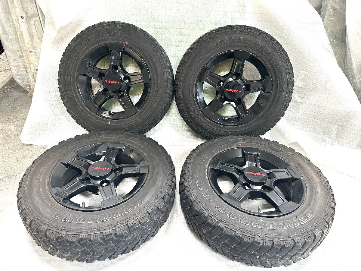 クライメイト SUW 16×5 1/2J 185/85R16 12年17週 アルミホイール 4本 (G65-31)拍卖