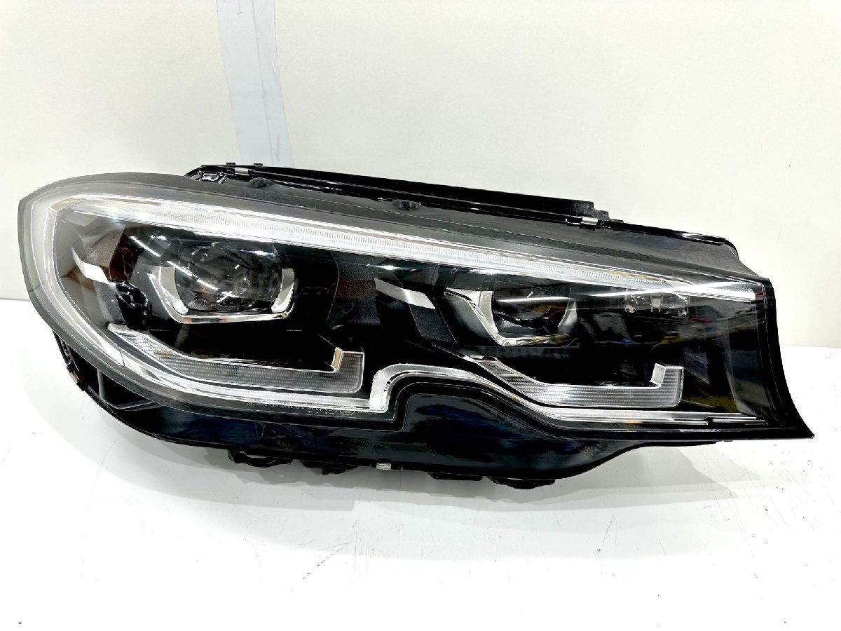 【美品】BMW 3シリーズ G20/G21 純正LEDヘッドライト 右 9481722-08 (Z16-97)拍卖