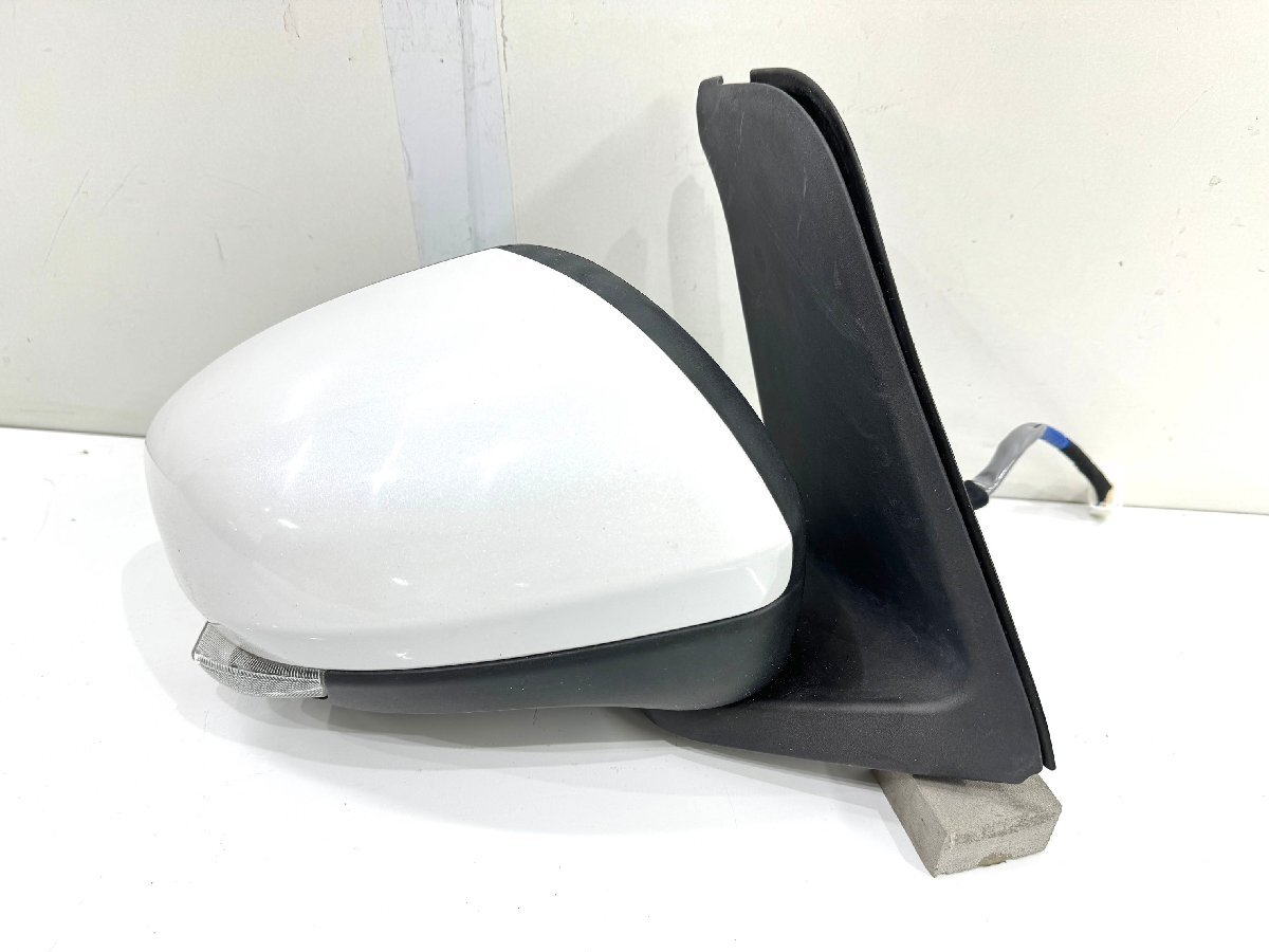 【良品】タント LA650S 純正ドアミラー 右 配線9本 パール 87910-B2010-01 (G65-95)拍卖