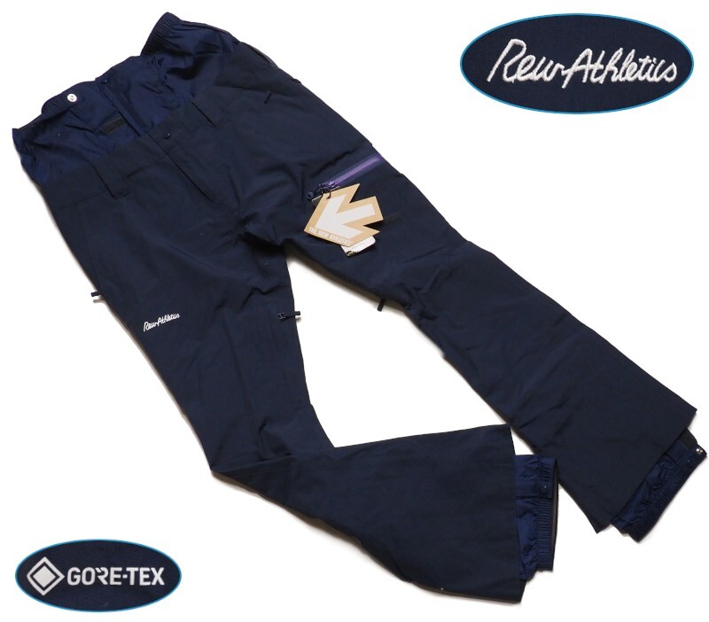 新品展示品50930円 REW アールイーダブリュー ゴアテックス STRIDER JEAN PANTS 16 SLIM FITスノーボードパンツM紺 RSP-S16拍卖