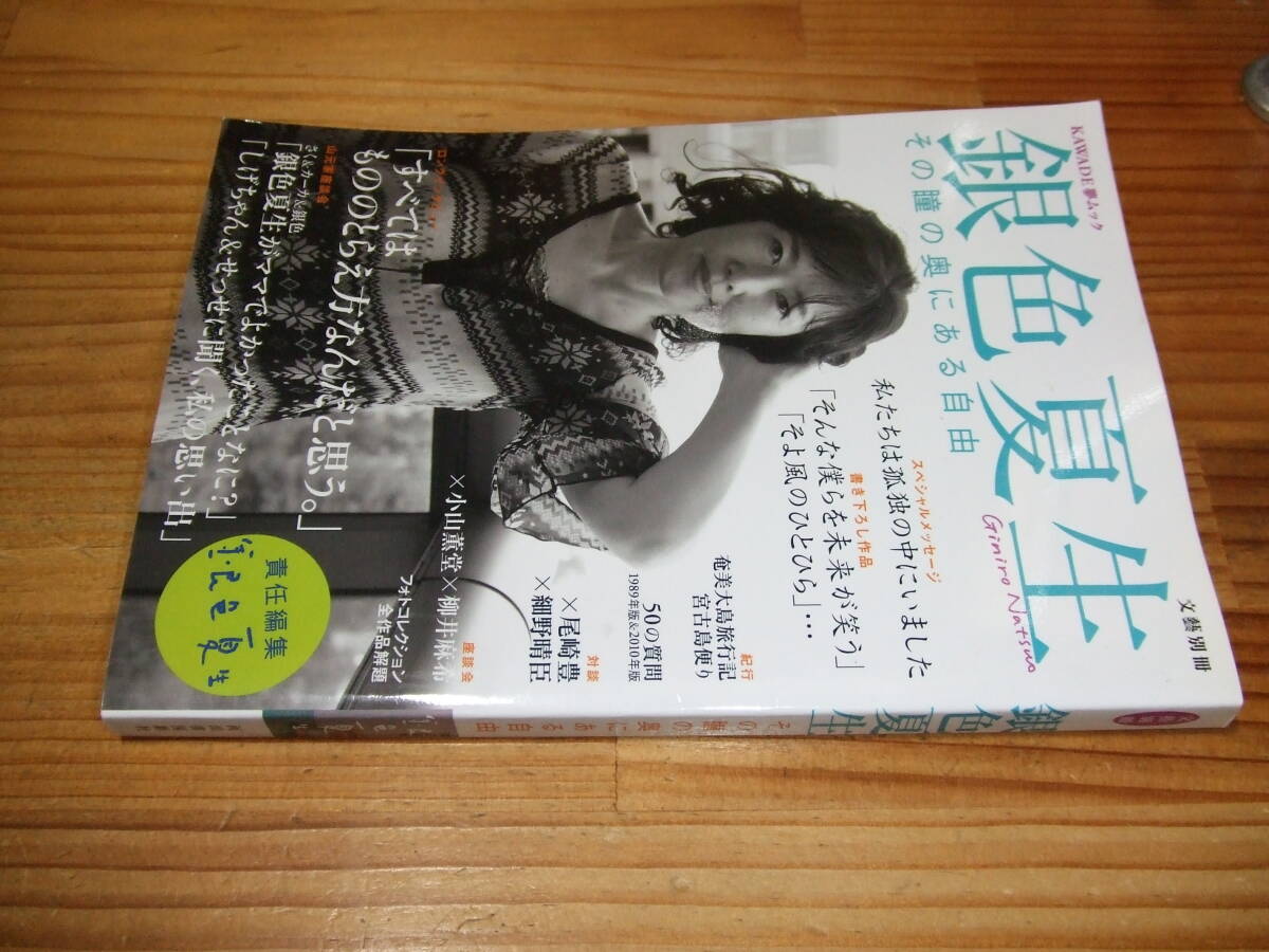銀色夏生 その瞳の奥にある自由 文藝別冊 ’10 尾崎豊・細野晴臣との対談も収録拍卖