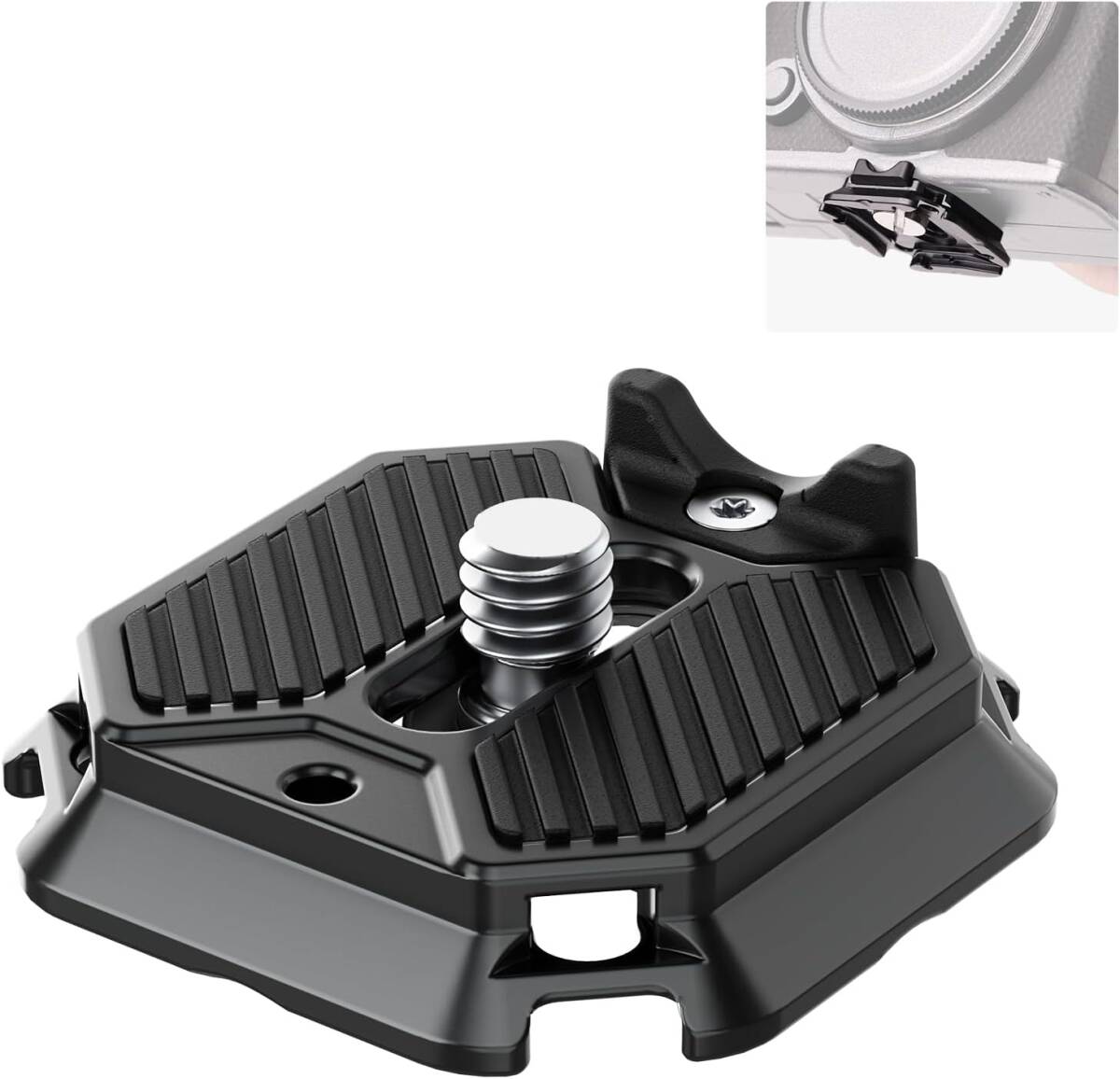 【新品】 ULANZI F38回転ズレ防止プレート クイックリリースプレート アルカスイス対応互換38mm クイックリリース カメラアクセサリー拍卖