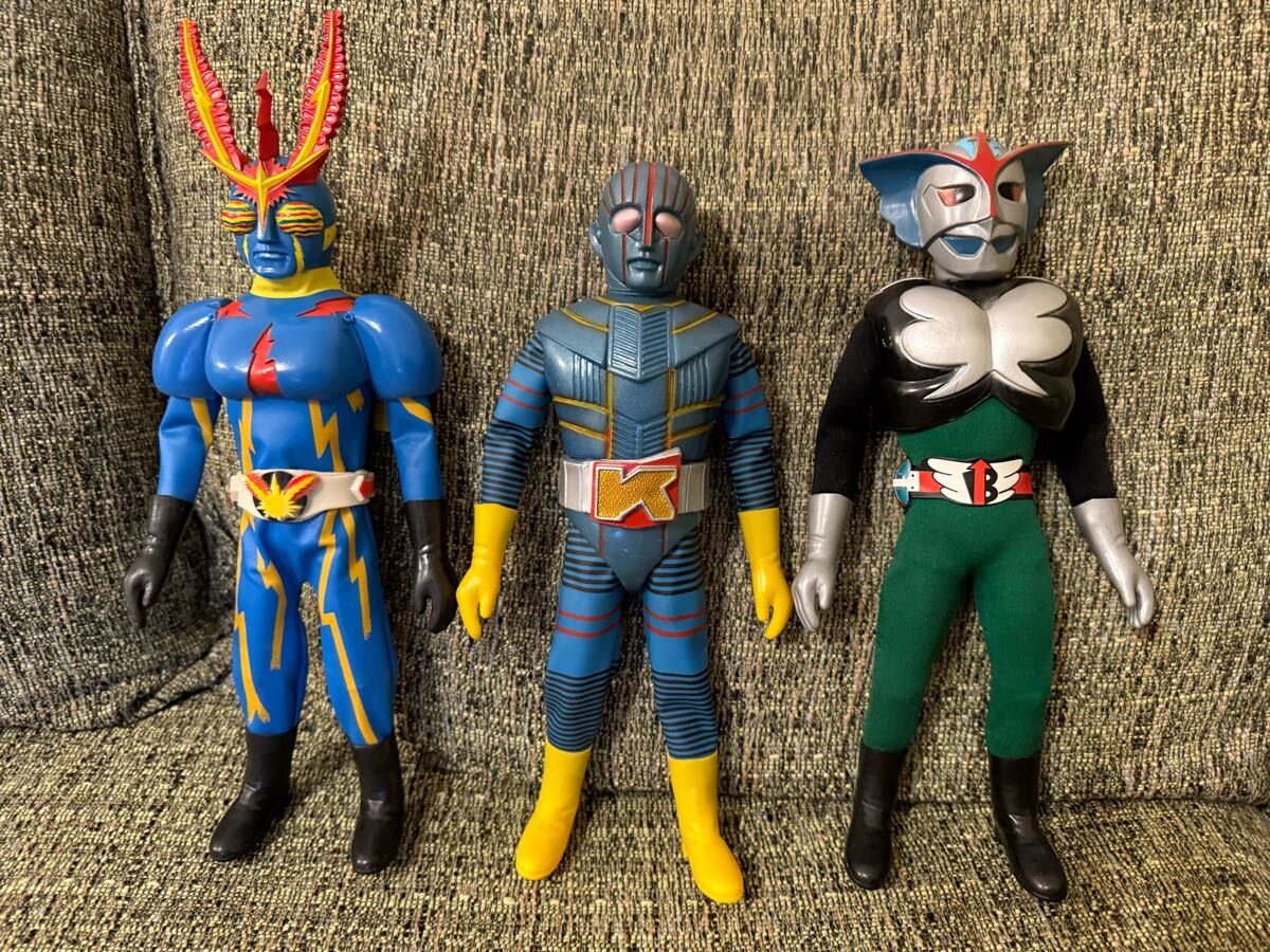 変身サイボーグ、イナズマン、ロボット刑事、バロム1拍卖