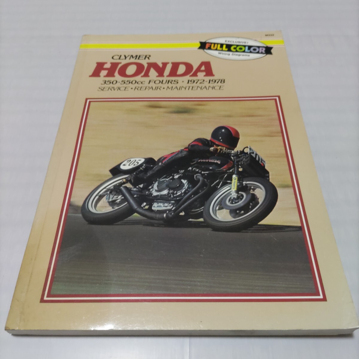 横浜発 CB350〜550ccFOURS CLYMER サービスマニュアル 1972〜1978年 ホンダ 整備書 メンテナンス 英語表記 絶版 希少拍卖