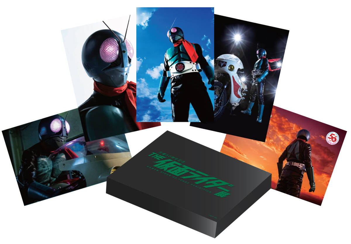 ■THE 仮面ライダー展 ポストカード セット 5枚入り BOX入り 東映 公式 仮面ライダー1号 藤岡弘、本郷猛 新品 未開封 即決拍卖