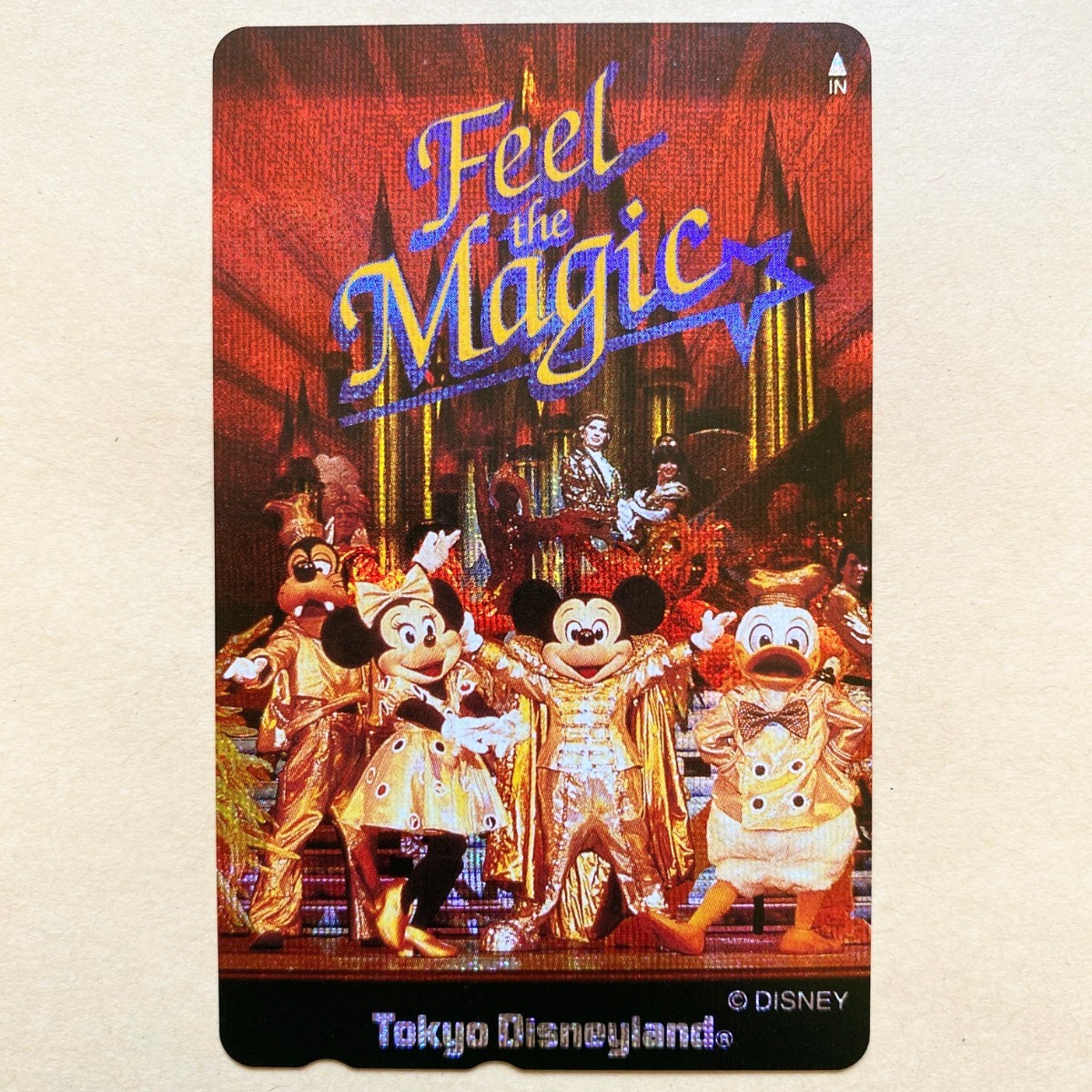 【未使用】テレカ 50度 Feel the Magic ミッキーマウス 東京ディズニーランド拍卖