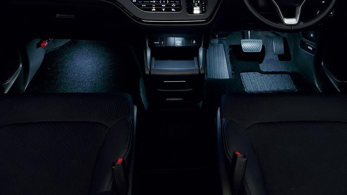 オデッセイ RC系 後期:純正 フットライト LEDホワイトイルミネーション(廃盤 残り在庫わずか)拍卖