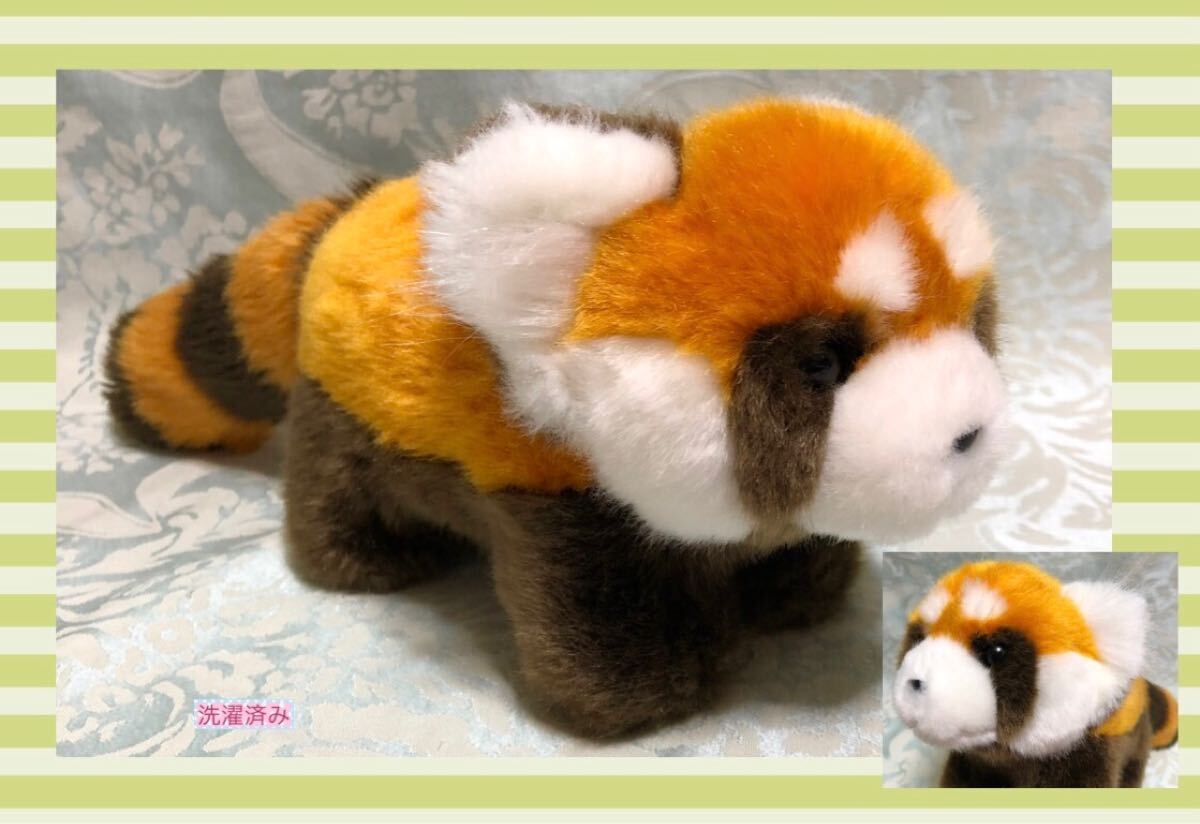 可愛い レッサーパンダ 30㎝ ぬいぐるみ CUTE? キュート?タグ無し ※洗濯済み拍卖