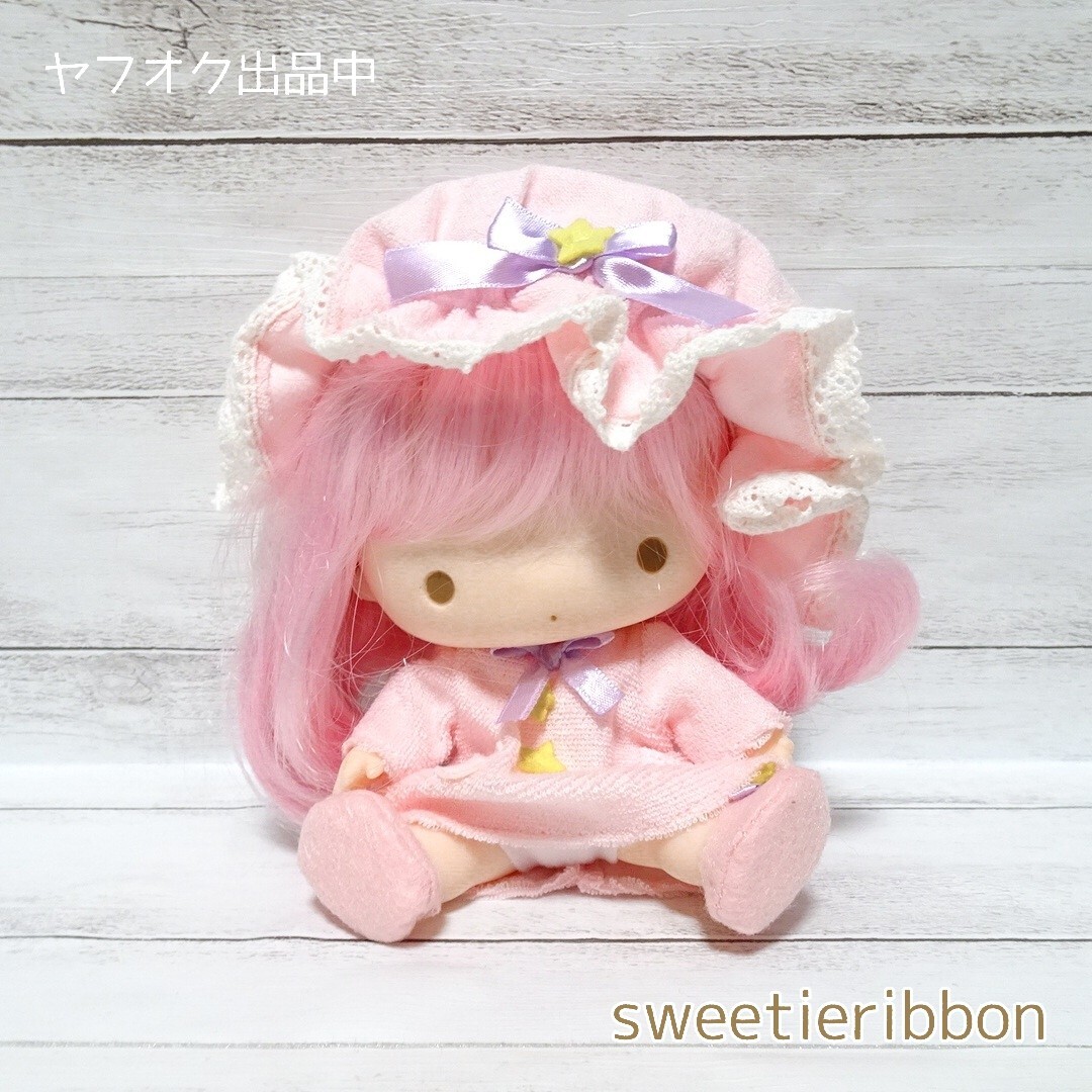 2299 送料無料 新品 ソフビドール リトルツインスターズ ララ 約18×6.5×6cm / サンリオ ドール 人形 ぬいぐるみ キキララ ナイトウェア拍卖