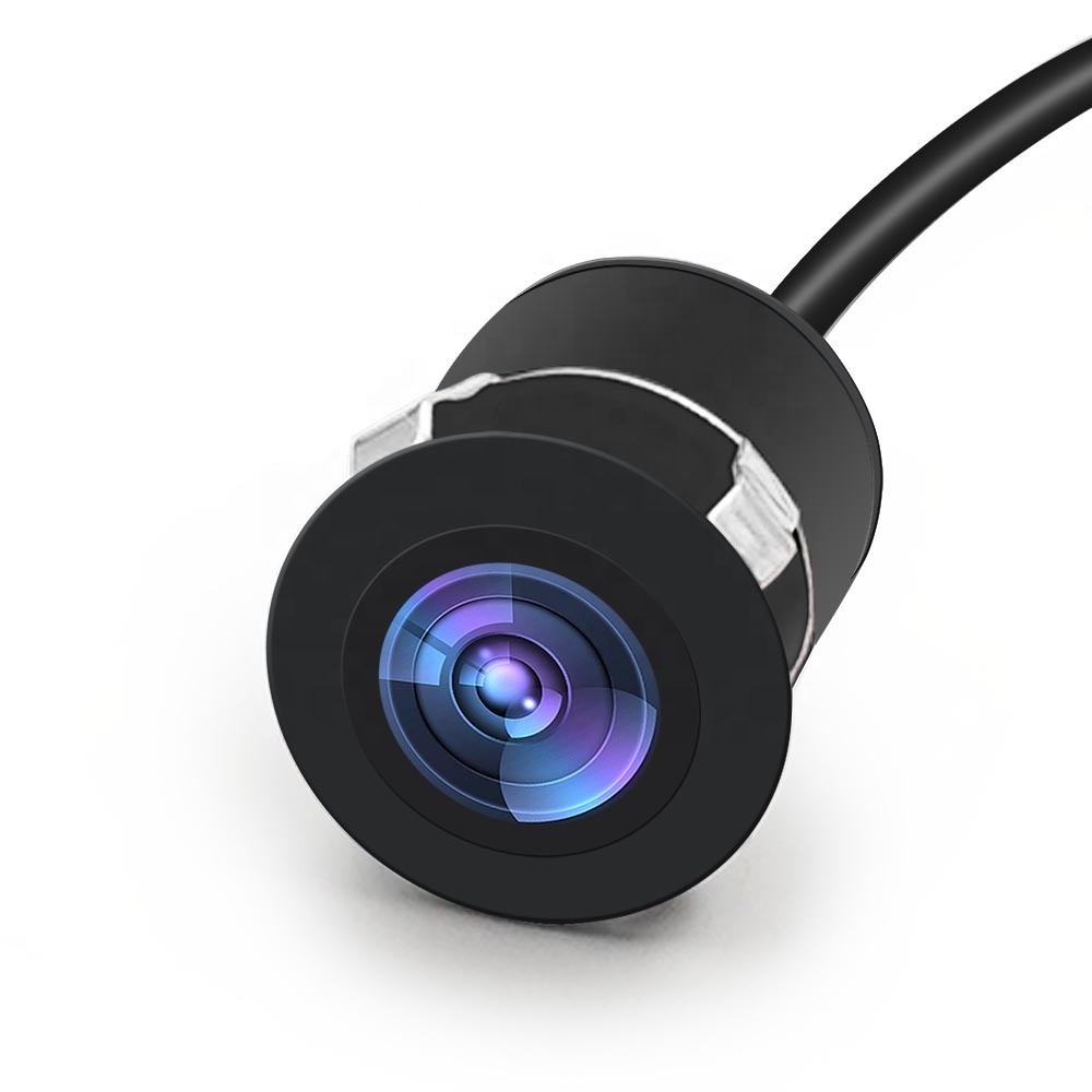 INTENAVI コンパクト 防水 丸型 超広角 埋め込みタイプ 角度調節可能 バックカメラ拍卖