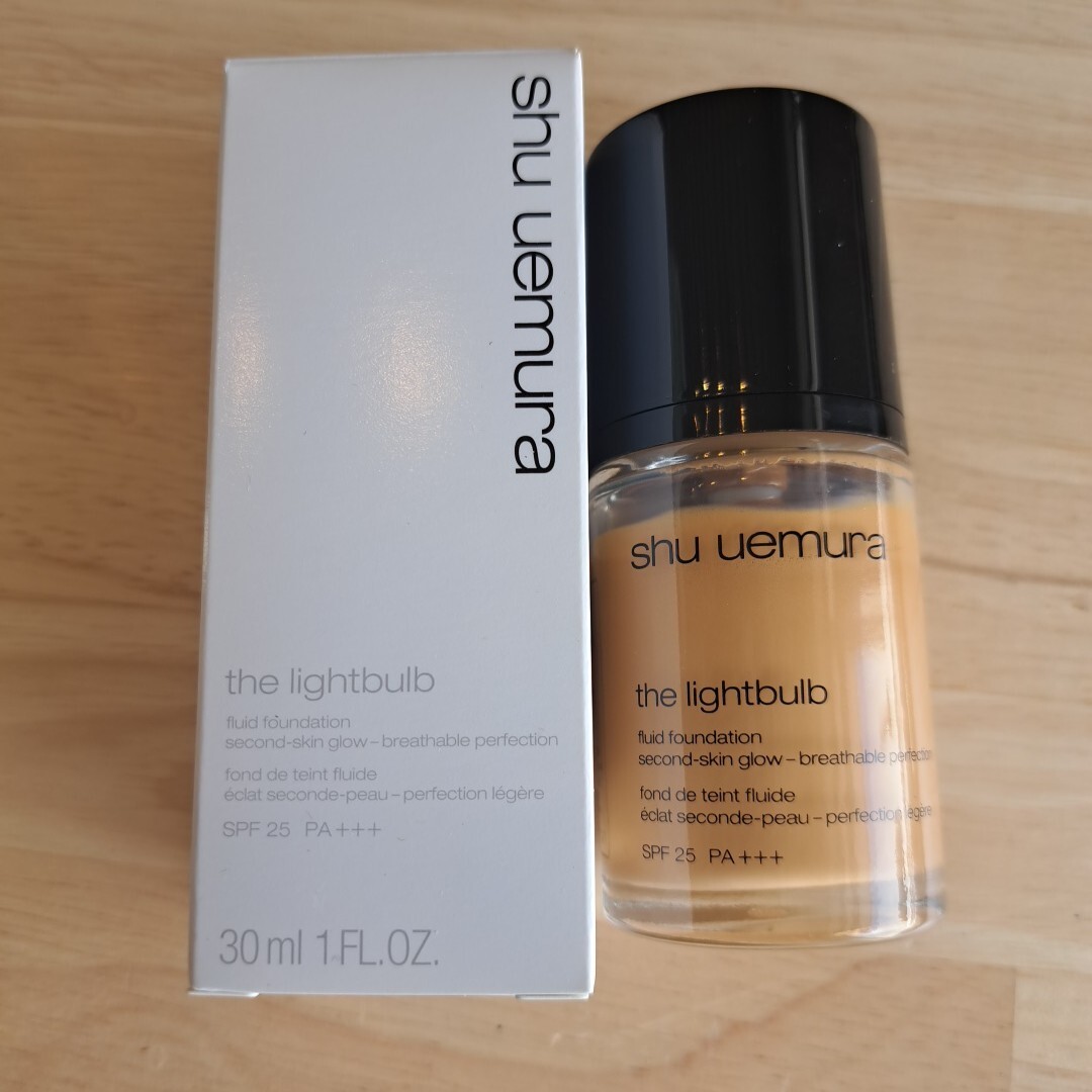 shu uemura シュウウエムラ ザライトバルブフルイド734 ファンデーション 新品 30ml拍卖