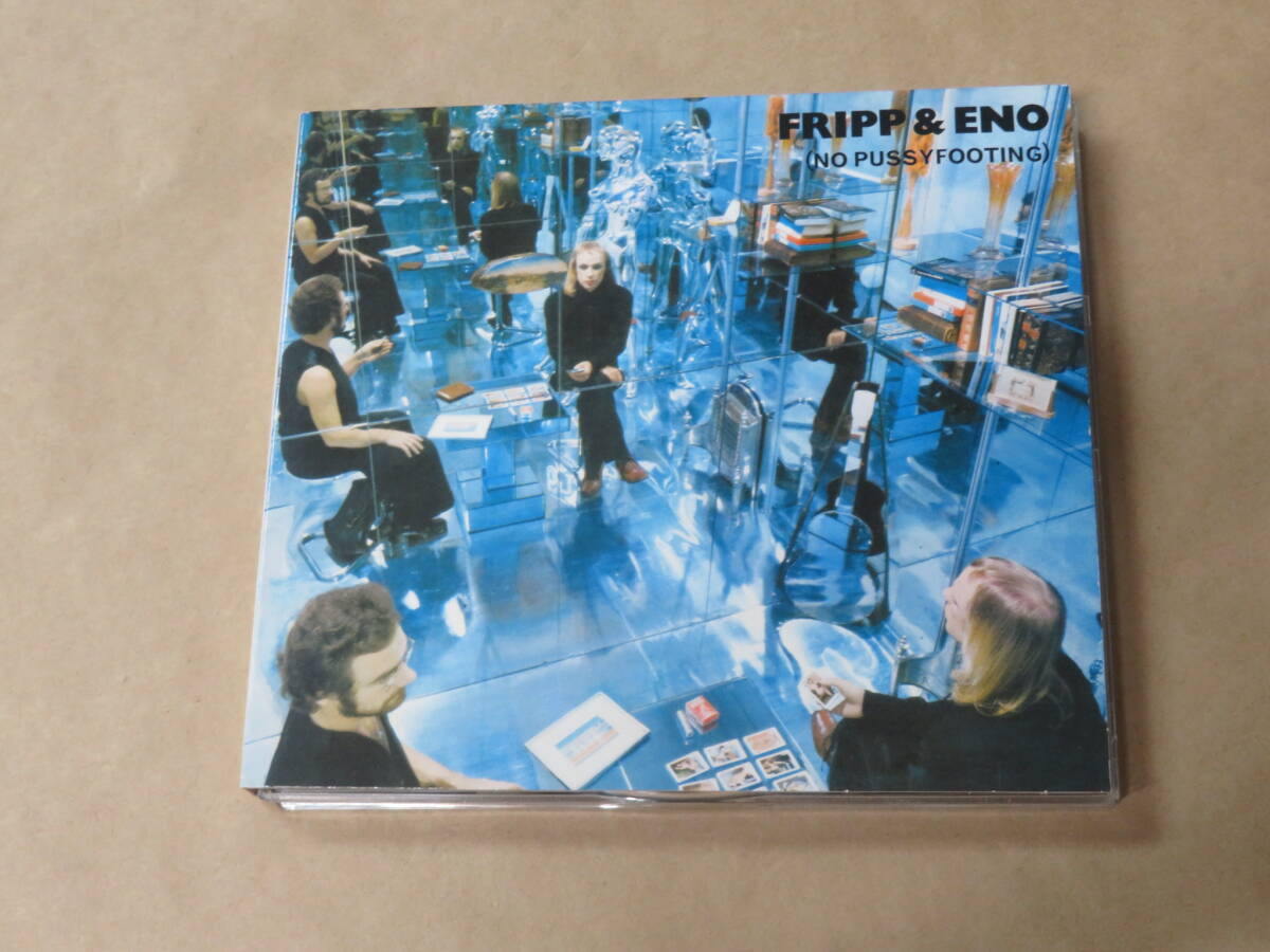 No Pussyfooting / ブライアン・イーノ 、 ロバート・フリップ(Fripp & Eno)/ EU盤 CD 2枚組 / デジパック拍卖