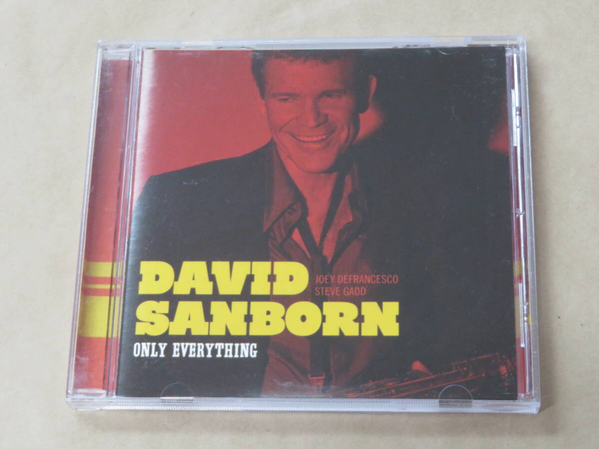 Only Everything / デビッド・サンボーン(David Sanborn)/ US盤 CD拍卖