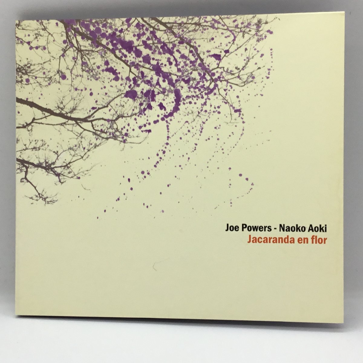 ●Joe Powers, 青木菜穂子 / Jacaranda en flor (CD) EXAC012 ジョー・パワーズ拍卖