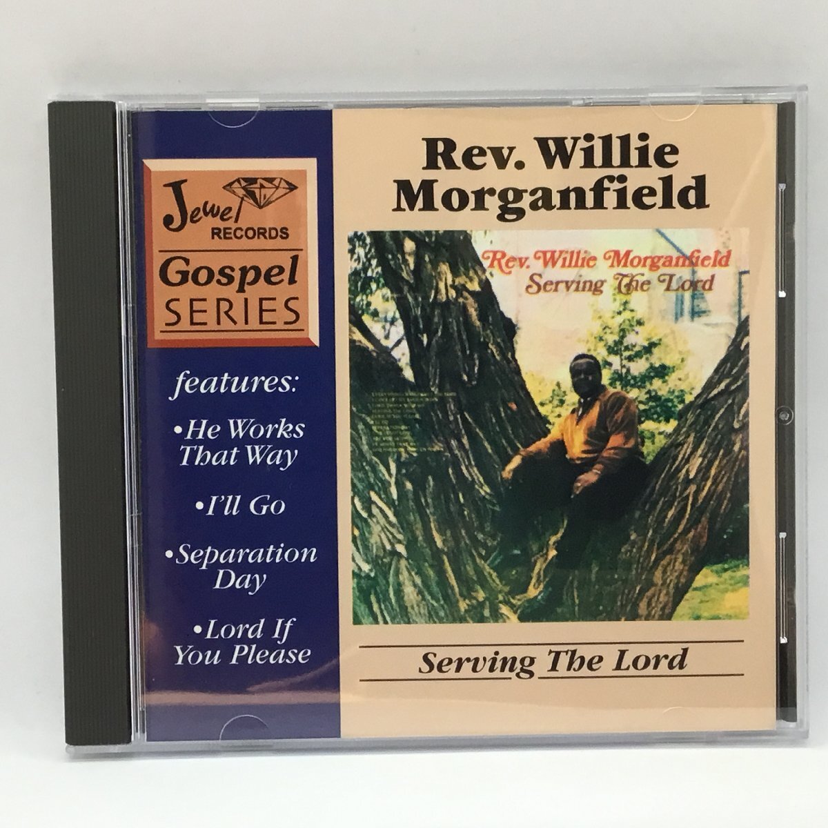 ●Rev.Willie Morganfield / Serving The Lord (CD) JCD-3052 ウィリー・モーガンフィールド拍卖