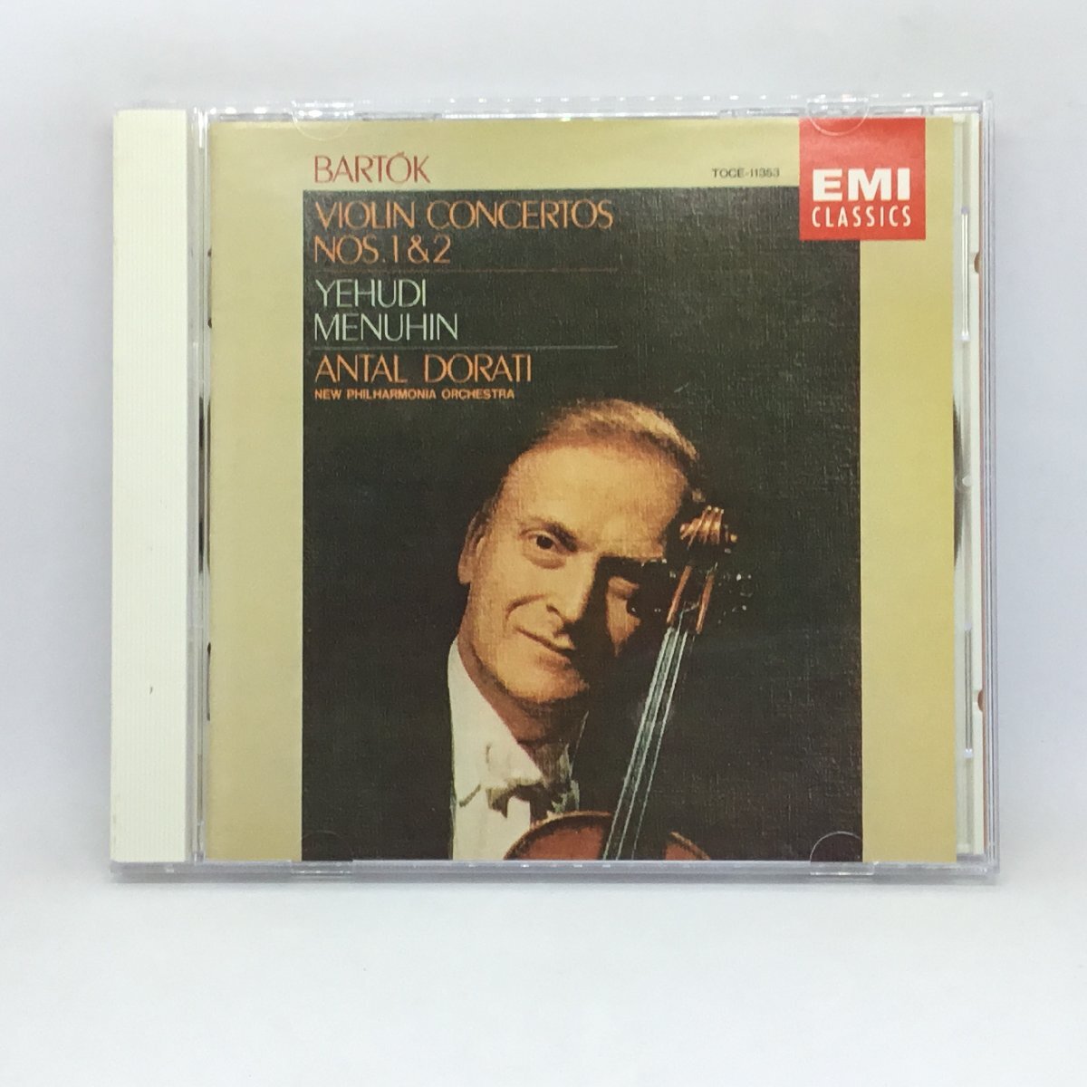 ●メニューイン MENUHIN ドラティ / バルトーク:ヴェイオリン協奏曲 メニューインの芸術 第8集 (CD) TOCE-11353拍卖