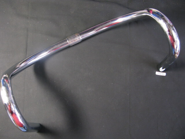 ピスト・競輪/NJS認定【NITTO B123】鉄深曲ハンドル380mm中古品LZ拍卖